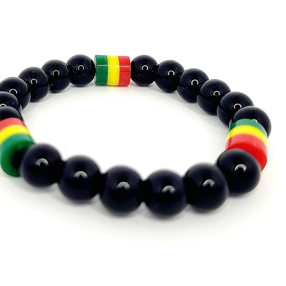 African beaded bracelet - Picture 10 of 16